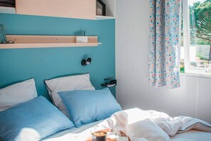 Loft Premium 34m² Clim TV | Premium bedding, individually furnished - Camping Lou Cantaire (Fayence)