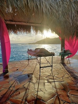 Enceinte de l’hébergement