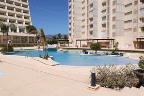 Pool - Flat Apolo16 2 bedrooms (Calpe/Calp)