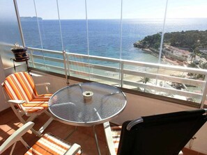 Outdoor dining - apartment 413D VORA 2 bedrooms (Calpe/Calp)