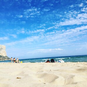 On the beach - 2G MAR II 1st line of the beach with sea views (Calpe/Calp)