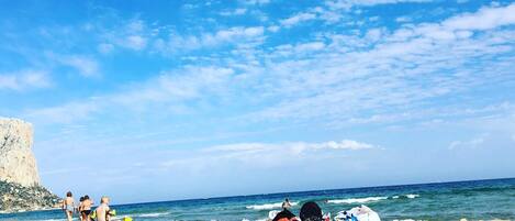 Sulla spiaggia