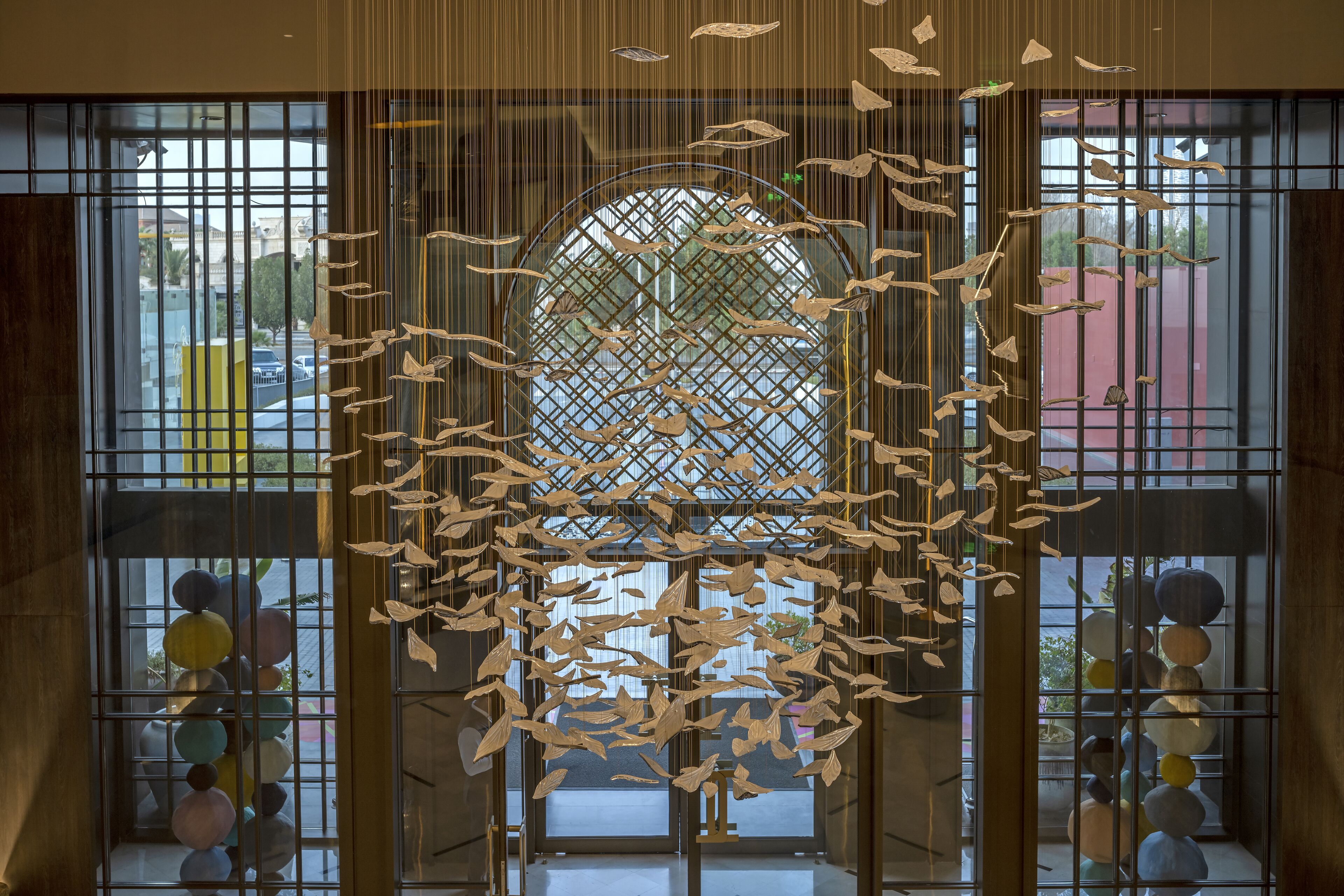 Overnatningsstedets indgangsparti