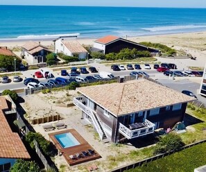 Exterior - "La Villa Tchanquée " Dominant view of the Ocean & Pines (Soorts-Hossegor)