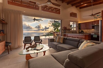 Perfect for multiple couples & families/luxurious/huge ocean view/gated/private