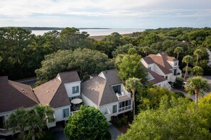 Exterior - 3BR End Unit Spinnaker w/ Beach Boardwalk Access Across Street! Amenity Cards! (Seabrook Island)