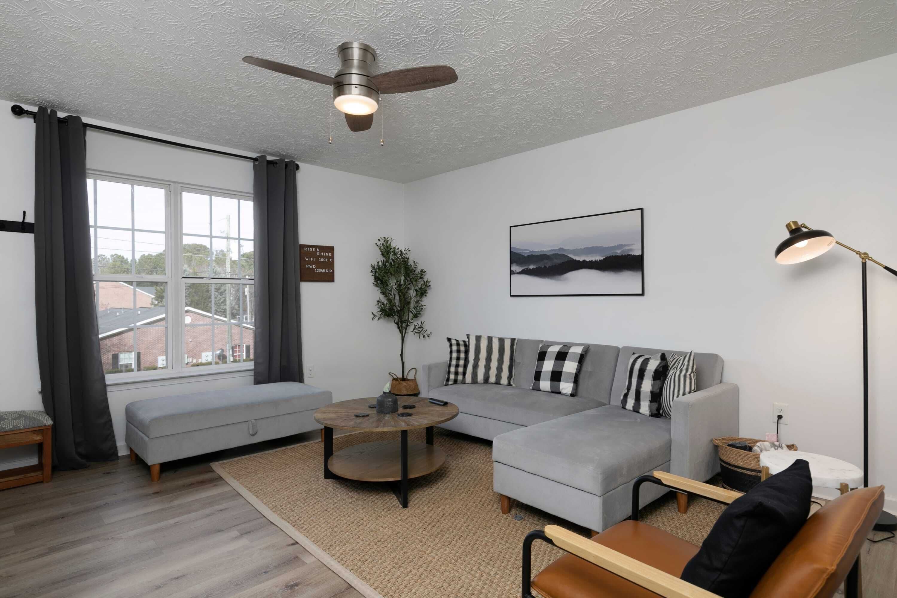 Modern Cozy 2 BR Farmhouse style Townhome with Two Private Baths