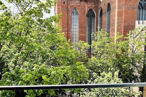Exclusive-Apartment, 2 Schlafzimmer, Kochnische | Blick auf die Stadt