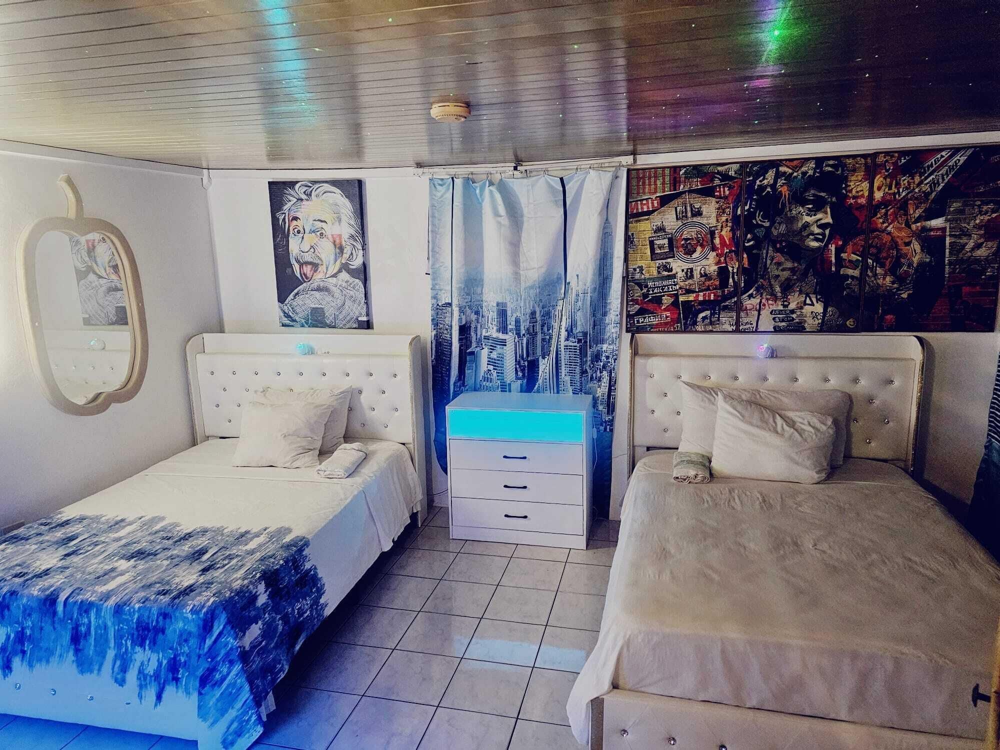 grand suite, multiple beds, ocean view | 1 bedroom, free wifi, bed sheets