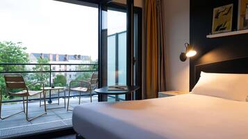 Premium bedding, pillowtop beds, individually decorated