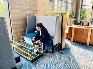 Sitzecke in der Lobby
