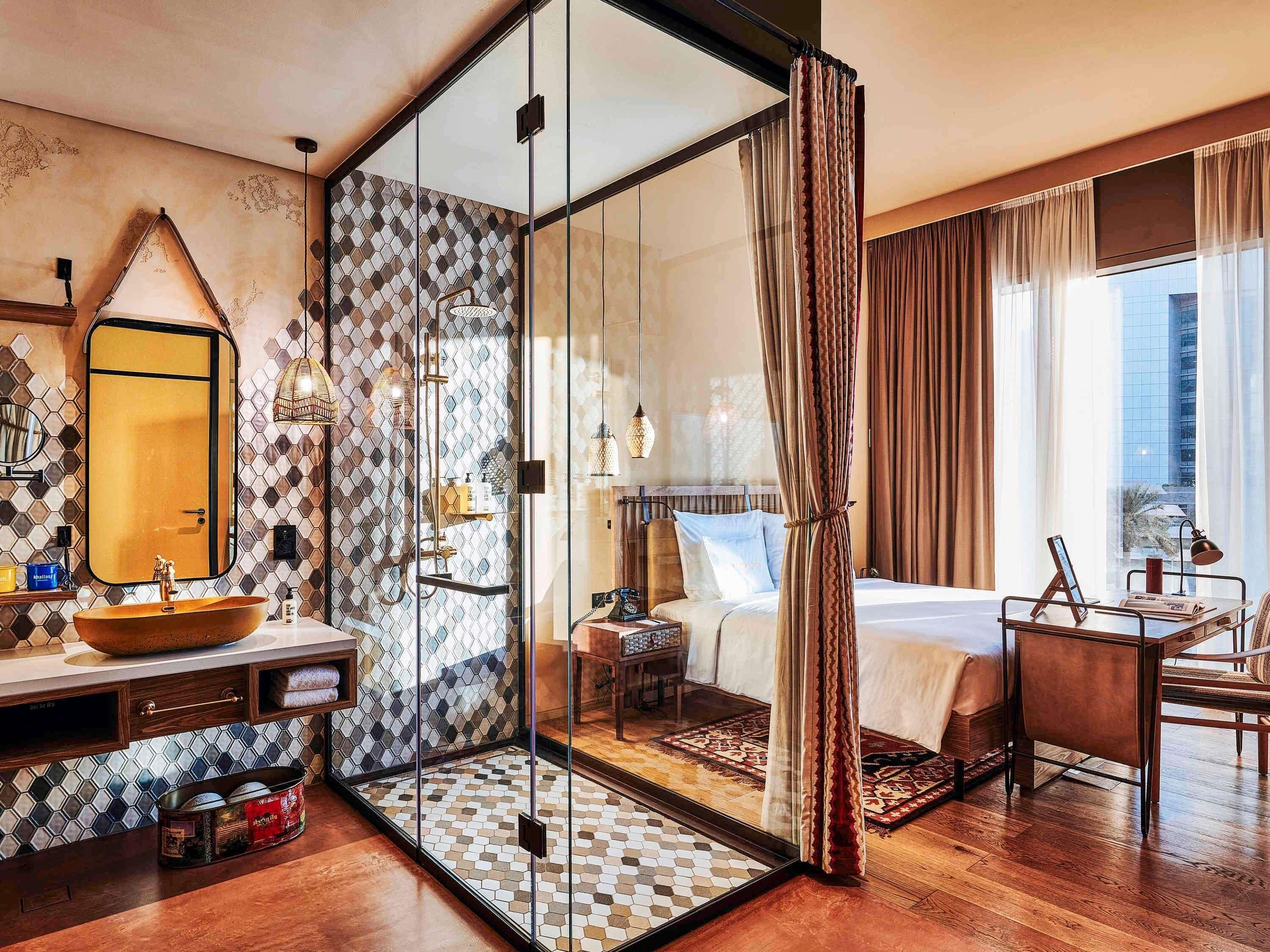 Rom, 1 kingsize-seng (Medium Bedouin) | Sengetøy av topp kvalitet, minibar (inkludert) og safe på rommet