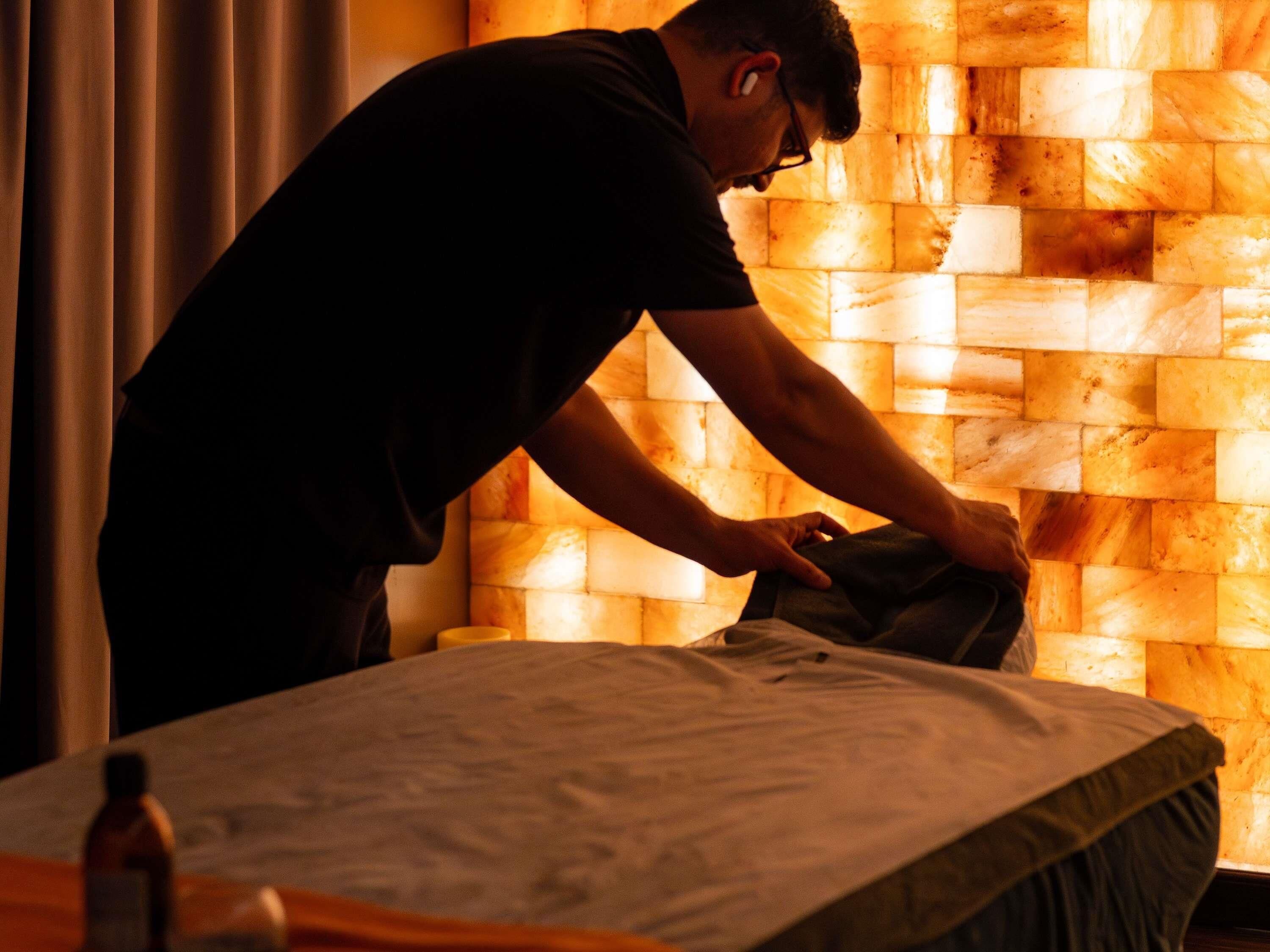 Couples treatment room(s), sauna, steam room, body treatments