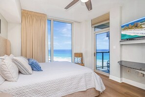 2 bedrooms, iron/ironing board, WiFi, bed sheets - P5-1208 2B Gulf Front w/ Sunrise Views! (Pensacola Beach)