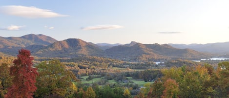 Vue depuis l’hébergement 