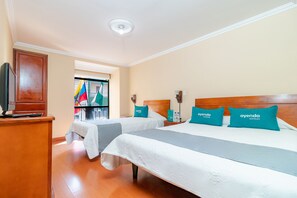 Ropa de cama hipoalergénica, wifi gratis y ropa de cama 