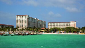 On the beach - Oceanside - 2 Bedroom - Marriott's Aruba Surf Club - Full Resort Access (Palm Beach)