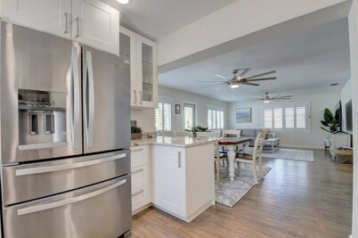 Bliss Near Beach w/ Guest House + Salt Heated Pool