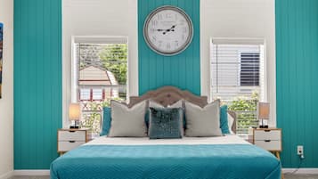 4 chambres, fer et planche à repasser, lit parapluie, Wi-Fi gratuit