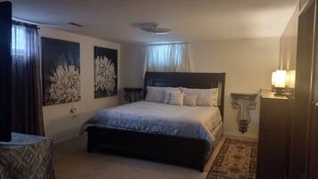 5 bedrooms, iron/ironing board, travel crib, free WiFi