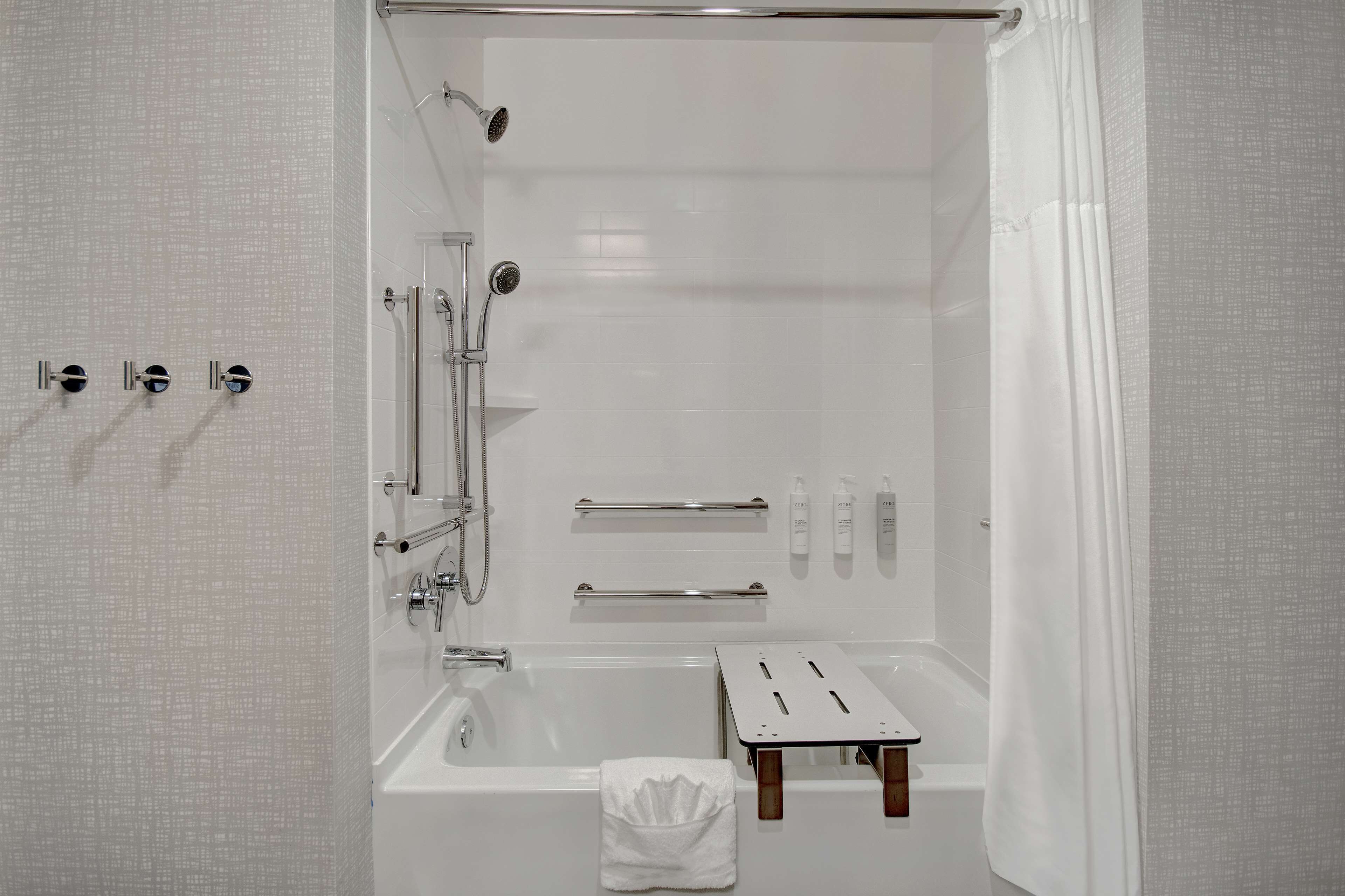 room, 2 queen beds, accessible, bathtub | bathroom | free toiletries, hair dryer, towels, soap