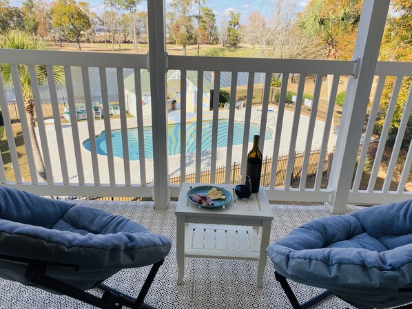 Terrace/patio - Golf & Beach Getaway (Myrtle Beach)