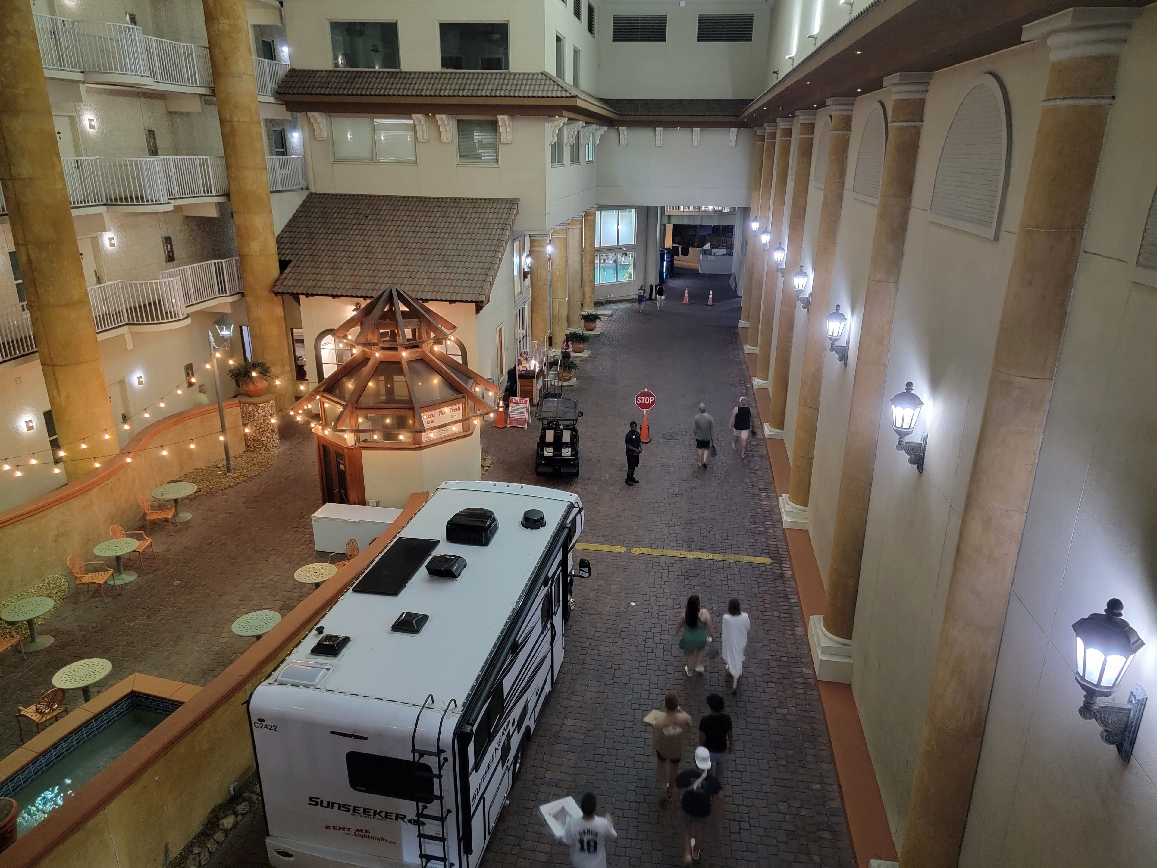 Enceinte de l’hébergement