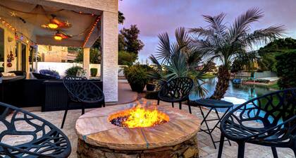 Modern 3bd3bth w/ misters, pool/spa, pool table, kayaks/pedal boat/bikes/fishing