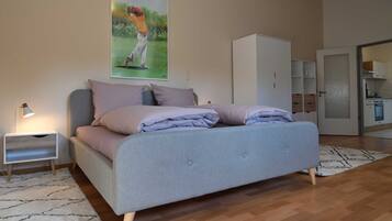 1 habitación, wifi y ropa de cama