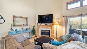 Smart TV, fireplace, offices