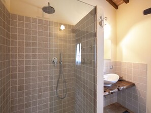 Shower, hair dryer