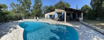 Bleu Azur villa, close to Esterel beaches, Cannes and Nice, and the pre-Alps. 