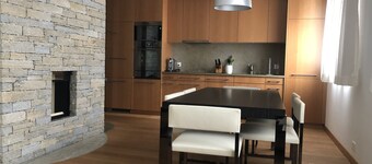 Beautiful luxury apartment in the center of St. Moritz with private parking