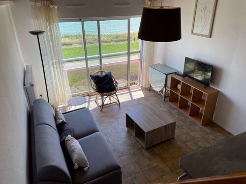 Studio mezzanine 4 pers, vue mer, La Rochelle
