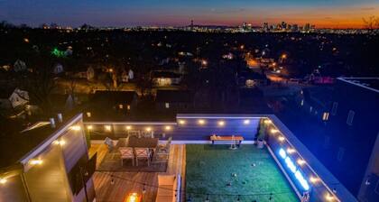 The English Garden near Downtown & Broadway 12Beds