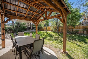 Opções para refeição ao ar livre