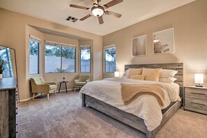 3 Schlafzimmer, Schreibtisch, laptopgeeigneter Arbeitsplatz