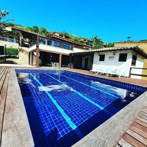Outdoor pool - Beach house in João Fernandes (Armação dos búzios)