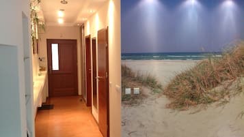 Basic Apartment | Living area | 40-inch flat-screen TV with cable channels, TV