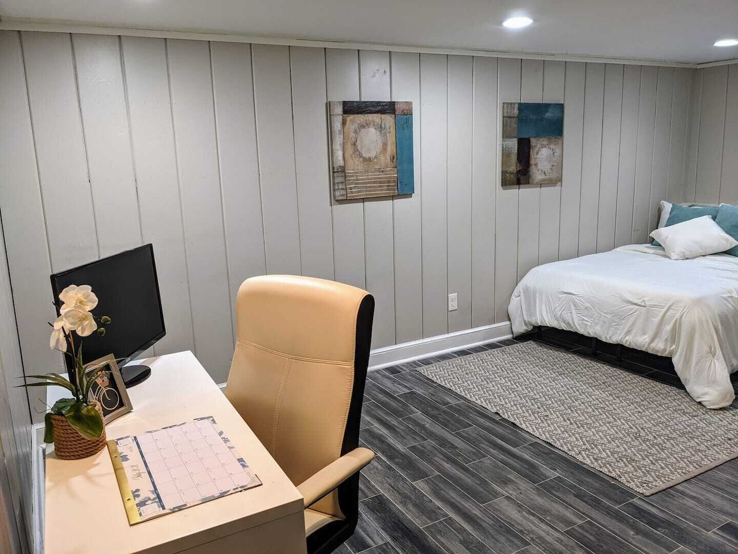 4 habitaciones, escritorio, wifi gratis y ropa de cama 