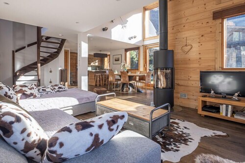 Superbe Chalet Avec Jardin Et Terrasse à Chamonix