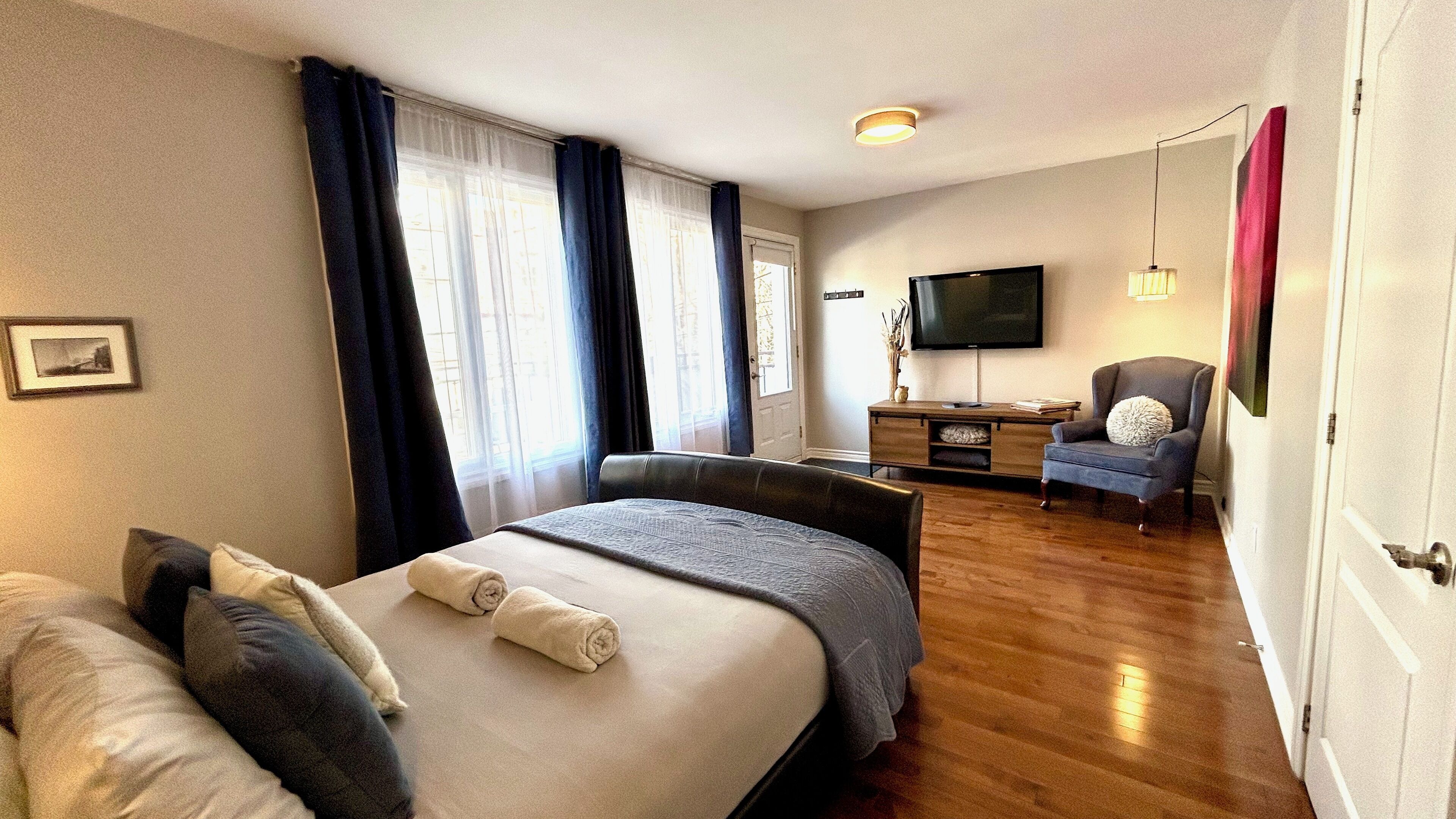 1 bedroom, iron/ironing board, free WiFi, bed sheets