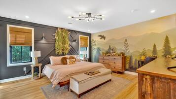 2 Schlafzimmer, Schreibtisch, Bügeleisen/Bügelbrett, kostenloses WLAN