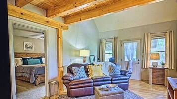 TV connectée, cheminée