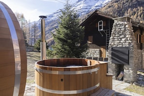 Idromassaggio all'aperto