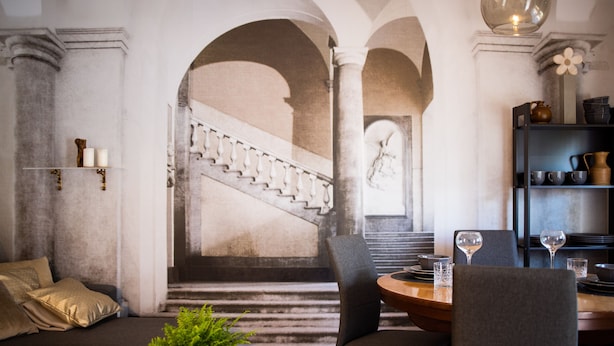Comfort appartement, 1 slaapkamer, uitzicht op tuin | Woonruimte
