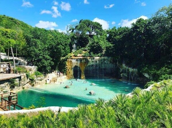 Alberca al aire libre 