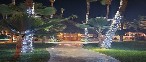 Overnattingsstedets uteområder