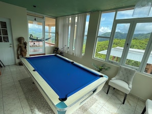 Games room - La Posada Mountain Retreat -  Exceptionally Stunning Views (Utuado)