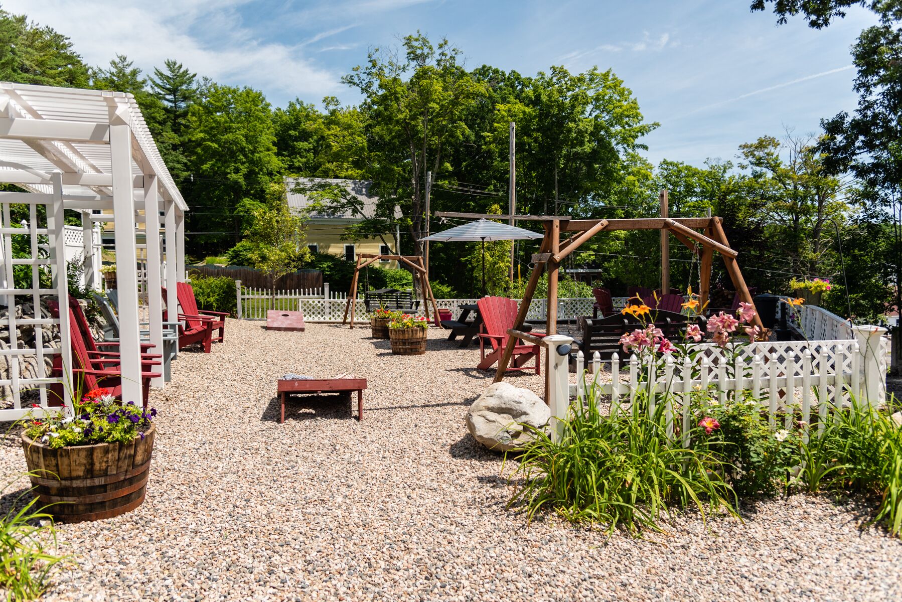 Terrein van de accommodatie